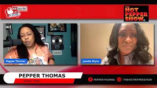 The Hot Pepper Show w/ Pepper Thomas Interviewing Juanita Wynn