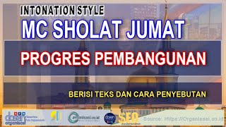 TEKS MC INFORMAL PENGUMUMAN MASJID SHOLAT JUMAT RUTIN