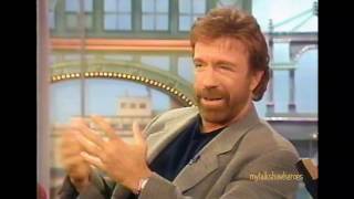 CHUCK NORRIS HAS FUN WITH ROSIE