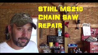 Replace: Carburetor Stihl MS210 Chain Saw