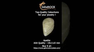 Apatite cabochon APA-3A-0005 #cabochon #cabochonforjewelry #cabochonsupplier #cabochons