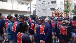 富岡八幡宮2017年例大祭 三好二丁目の神輿＠大門通り