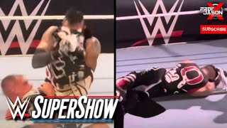GUNTHER UNMASKS PENTA AT WWE SUPERSHOW!