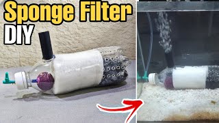 DIY Fish Tank Filter / How to make Aquarium Filter at Home (Low Cost)