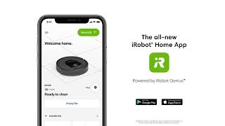 The new iRobot Home App, powered by iRobot Genius™