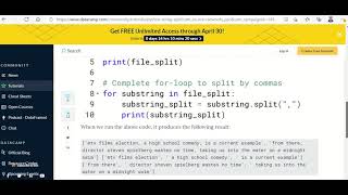 Part 14 Python more types find Longest Word in a string program through SoloLearn in python