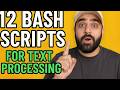 12 Scripts in Bash for Text & Data Processing