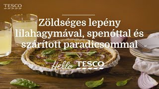 Zöldséges lepény | Tesco receptek