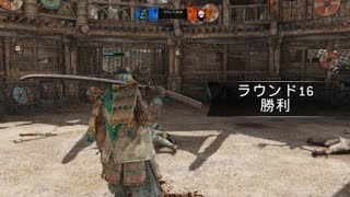 【For Honor】剣聖VSウォーデン