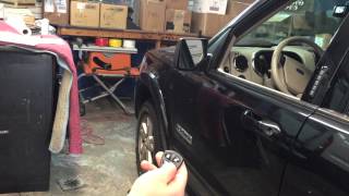 Ford Explorer Keyless Entry Remote Start