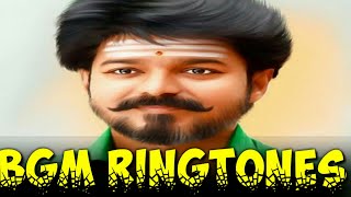 Top 10 bgm ringtones of vijay|Thalapathy Vijay top bgm ringtones|Thalapathy Vijay