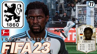 FIFA 23 YOUTH ACADEMY CAREER MODE | TSV 1860 MUNICH | EP77 | BECOMING AN ICON!!!!