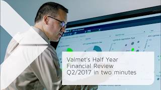 Valmet's Q2/2017 in two minutes