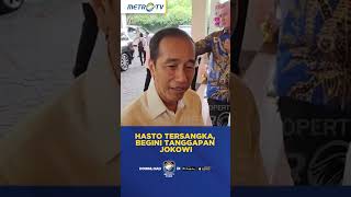 Hasto Terjerat Kasus Masiku, Begini Tanggapan Jokowi #shorts