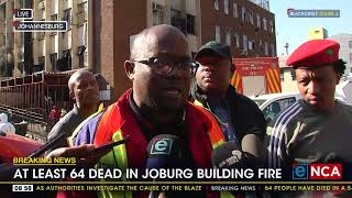 Joburg CBD Fire | At least 64 dead in Joburg building fire