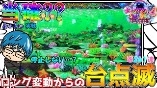 【遊261連】CR大海物語!4BLACK！不思議な演出！静まる台、そのあと激しく点滅!?よっしぃ海を勉強中!＃274