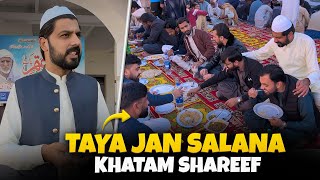 Taya jan ka salana Khatam shareef in pind | Bilal Marth