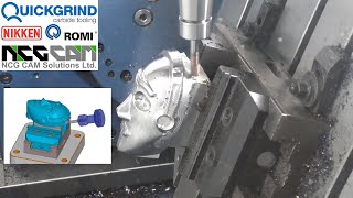 NCG CAM 3 Axis \u0026 3+2 Axis Rough Toolpath Machining