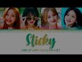 KISS OF LIFE (키스오브라이프) - Sticky [Color Coded Lyrics (Han/Rom/Eng)]