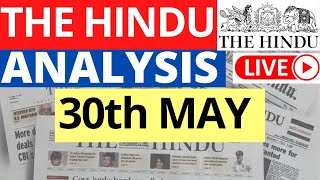 30th May 2023 | The Hindu Newspaper Analysis | Live Current Affairs for UPSC IAS by Sahil Saini