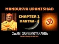2. Mandukya Upanishad | Chapter 1 Mantra 2 | Swami Sarvapriyananda