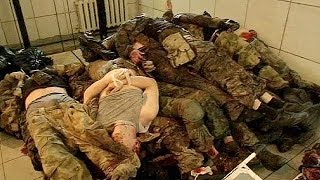 Decenas de cadáveres de rebeldes en la morgue de Donetsk