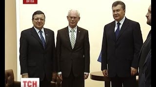 Янукович зустрівся з лідерами ЄС