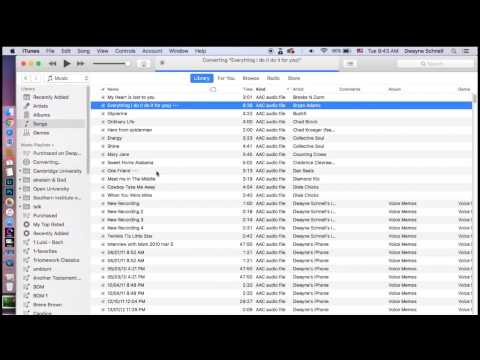 How to Convert iTunes (12) AAC to MP3 How to Convert iTunes (12) AAC to MP3