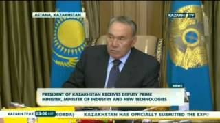 President of Kazakhstan receives Deputy Prime Minister