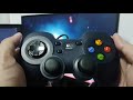 logitech f310 gamepad how to unbox and demo pc gameplay