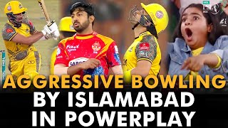 Aggressive Bowling By Islamabad In Powerplay | Peshawar vs Islamabad | Match 32 | HBL PSL 7 | ML2G