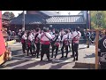 武豊町 長尾地区祭礼 2019 神宮車 若い衆 伊勢音頭