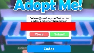 Adopt Me Codes 2018 07