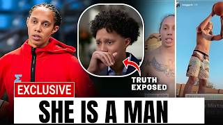 Brittney Griner in PANIC After LEAKED FOOTAGE EXPOSES Her Gender After Caitlin Clark Slur Attack!