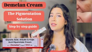 Demelan Cream | Benefits | Side Effects | Say Goodbye To Pigmentation and uneven skin tone #skincare