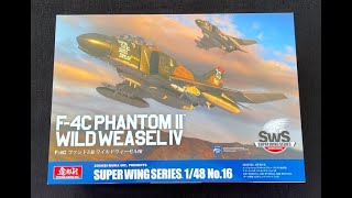 Zoukei-Mura F-4C Phantom II Wild Weasel IV, 1:48 New tool In-Box Browse