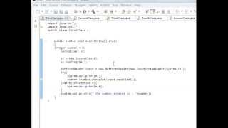 Java programming part 47 Java Try and Catch for Exceptions in Java. Plus throws Exceptions in Java.