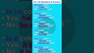 YES / NO • Be Questions and Answers  | English Speaking Practice | Learn English