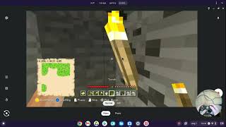 Playing some minecraft with hand cam/controller cam