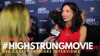 Anabel Kutay "April" at the Red Carpet Premiere for "High Strung" #‎HighStrungMovie