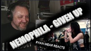 NEMOPHILA - GIVEN UP ( Linkin Park cover) - Ryan Mear Reacts