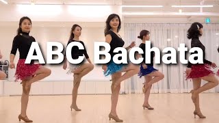 ABC Bachata Line Dance (Beginner) Demo l 에이비씨 바차타 라인댄스 l Linedance