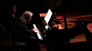 Martha Argerich / Lilya Zilberstein in Schumann Andante and Variations op.46 in Lyon 2012