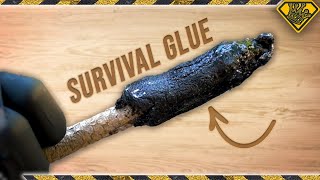 Make Survival Glue With Sap and Charcoal