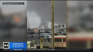 Tornado touchdown sighted in Fort Lauderdale