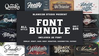 Blankids Font Bundle Font Free Download