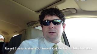 Russell County, Alabama DUI Lawyer - Attorney for Russell County, AL DUI Arrest