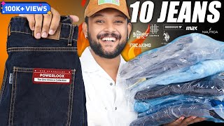 10 Best College or Casual Jeans for Men 🔥 Roadster, Powerlook Myntra Jeans Haul 2024 | ONE CHANCE