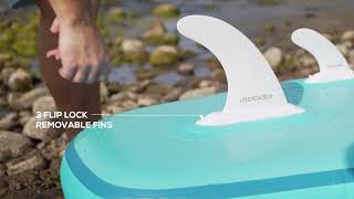 A Closer Look at the iROCKER ALL AROUND 11' | Compact \u0026 Lightweight | Inflatable Paddle Board