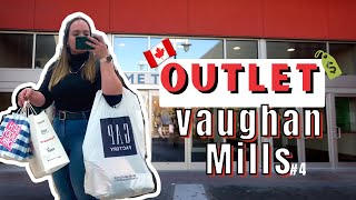 VAUGHAN MILLS OUTLET em TORONTO + PREÇOS I Diário de Intercâmbio #8 I Ju Paixão